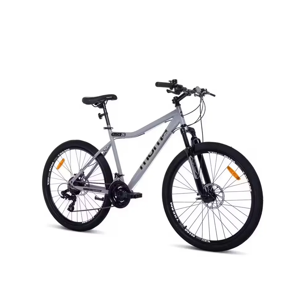 Moma mountain bike seen from the front at an angle