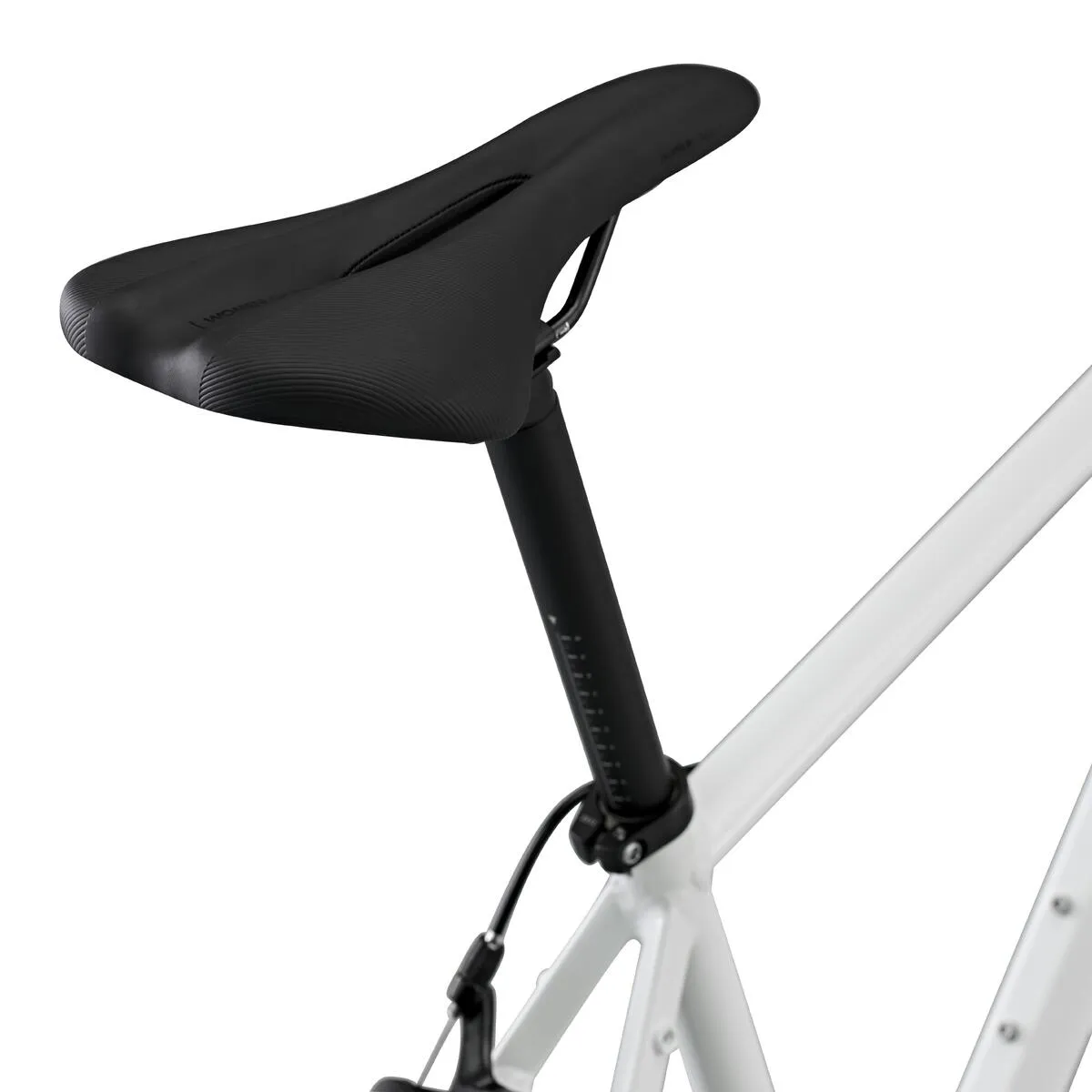 Ergofit saddle and marked seatpost